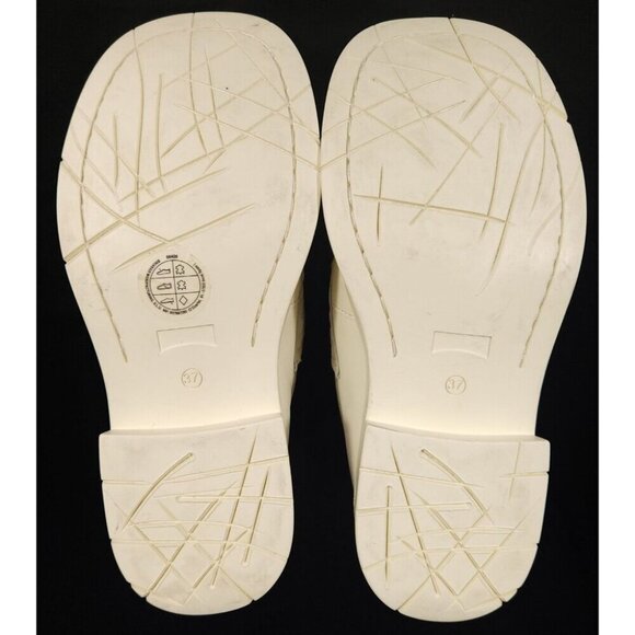 CamperLab Mil 1978 Padded Leather Loafers 37 US 7 Womens Ivory Camper Lab $245 - Picture 9 of 13
